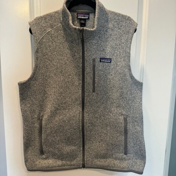 Patagonia Better Sweater Vest - Gray, size large - Picture 1 of 3